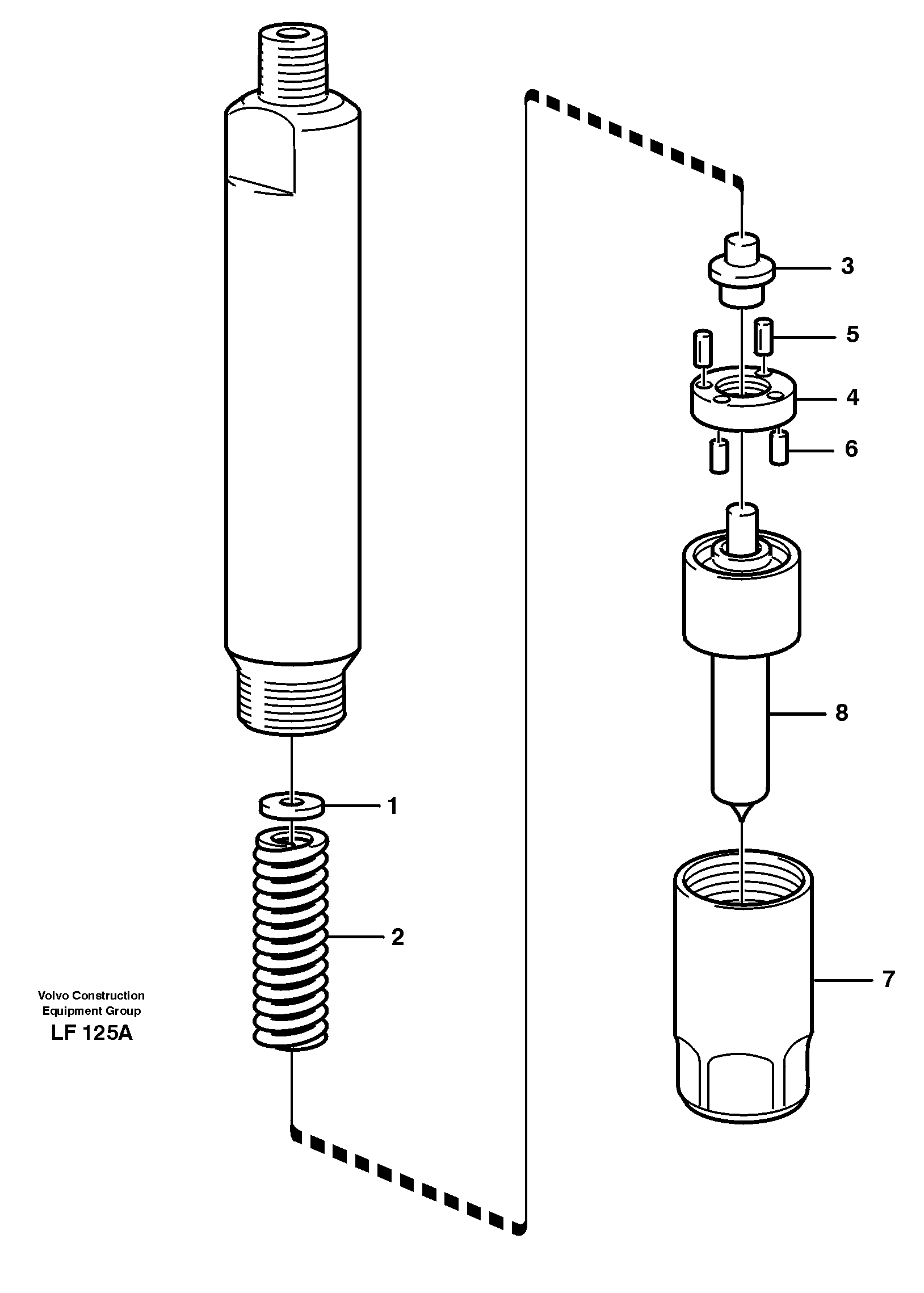 Injector — volvo parts diagram